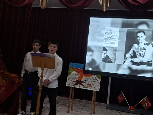 Детский дом №7 принял участие в республиканской акции «Знамя Победы»